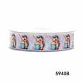thumbnail image 4 of 10Yards Animal Fabric Ribbons Printe Horse Rabbit Cartoon Grosgrain Ribbon for Hairbows Crafting Supplies Sewing Accessories Jiayi, 4 of 6
