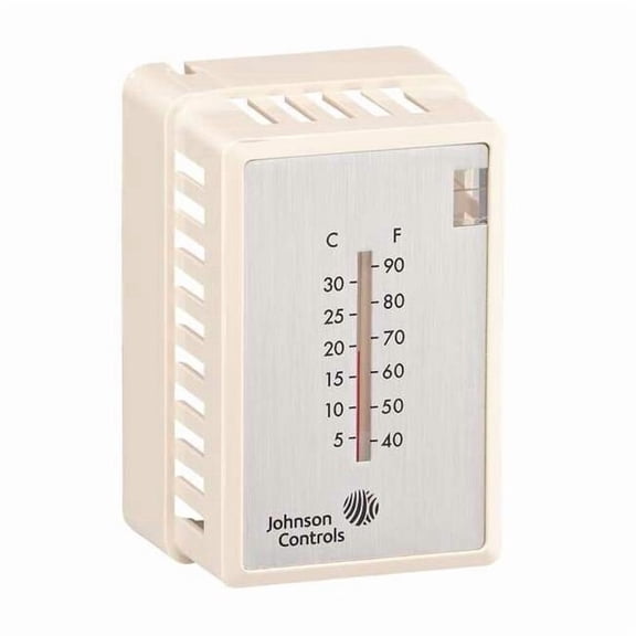 Johnson Controls Pneumatic Thermostat Cover,Beige T-4000-2146