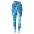 thumbnail image 3 of Gibobby Pantalones de yoga Pantalones de Fitness de de cadera de cintura alta para mujer, sin costuras, sensación desnuda, para correr, ropa deportiva, pantalones de Yoga con(Azul, S), 3 of 4