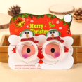 thumbnail image 1 of Nuevas gafas decoradas de Navidad, regalos de Navidad para niños de dibujos animados, suministros festivos, marcos de gafas creativos para fiestas, 1 of 4