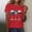 Red, variant on Women 4th of July Shirts American Flag T-Shirt Patriotic Graphic Tees Casual Summer Tops