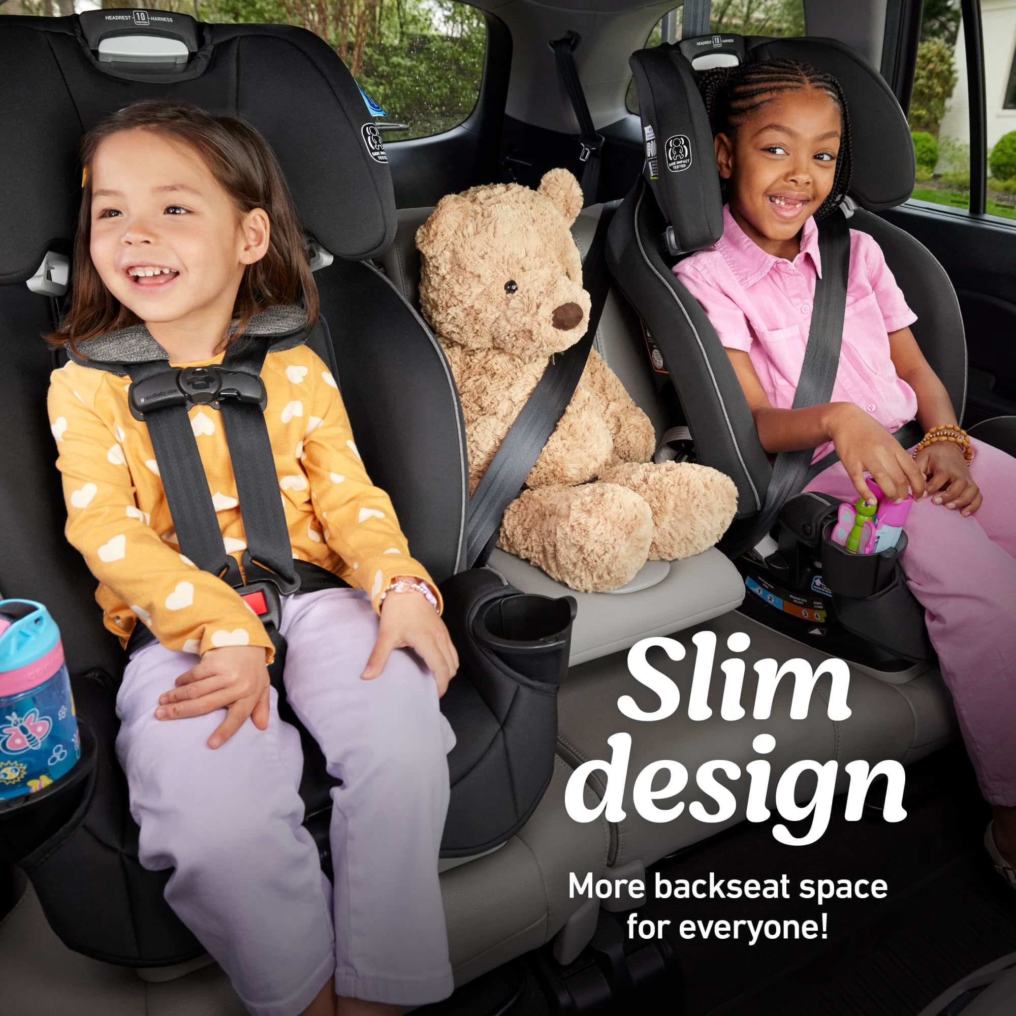 Graco SlimFit 3-in-1 Car Seat, Jarret, Black