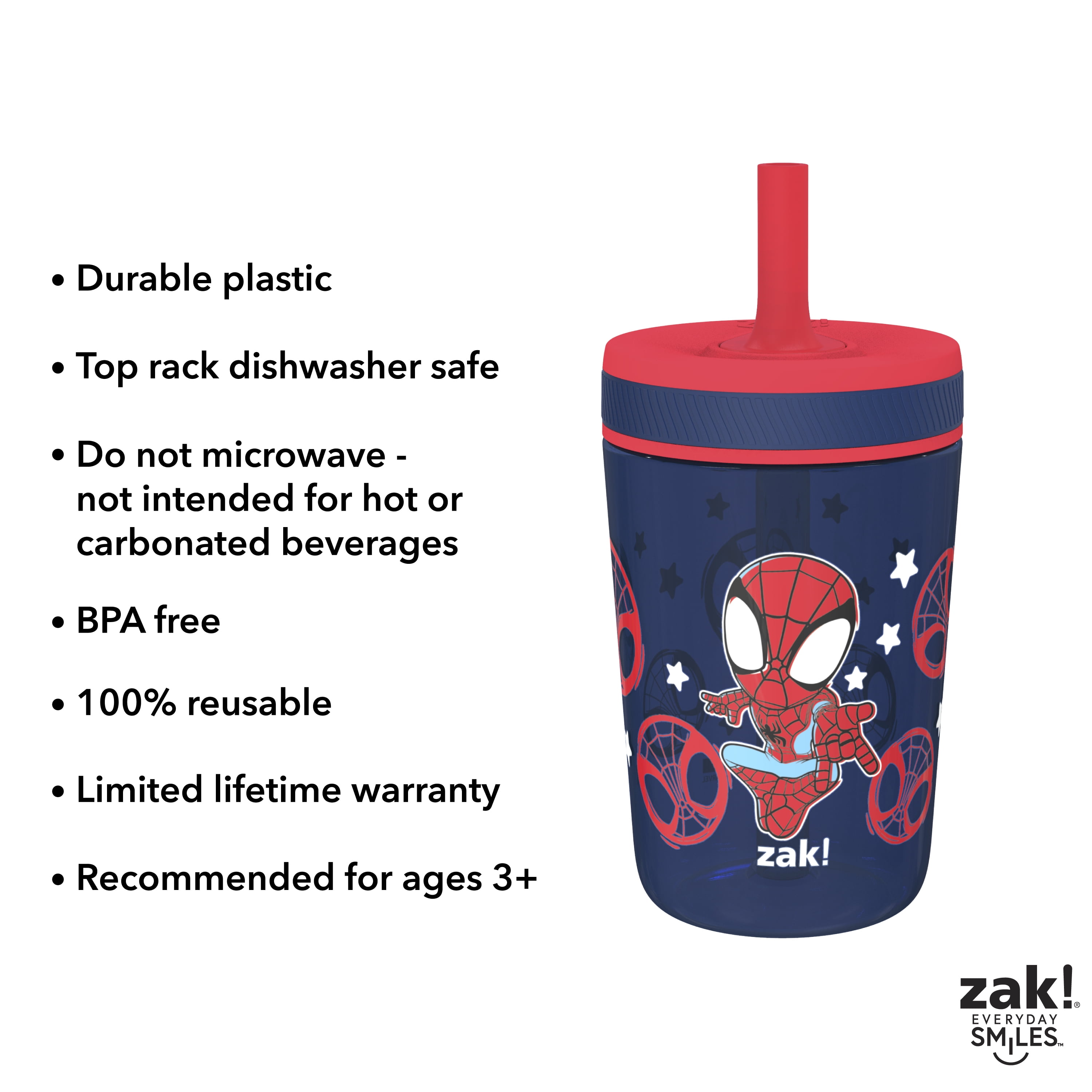 Disney Spider Man Far From Home Movie Topper Cup 22oz Coke Sippy