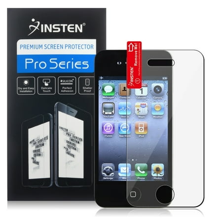 Insten Clear Transparent New Anti-Scratch Screen Film Guard Shield Cover Protector For iPhone 4 4s