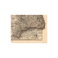 thumbnail image 2 of Historic Map - Hungarian Crown Europe - Stieler 1885 - Vintage Wall Art, 2 of 4