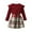 Red, variant on LYHaoo Clothing Sets for Girls Toddler Kids Baby Girls Long Sleeve Ribbed T Shirt Button Plaid Skirts Shorts 2PCS Outfits Sizes 2-3 Years(White)