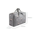 thumbnail image 3 of Large Storage Bag - Cloth Clothing Organiser - Moving Packing Bag - Storage Bag - Travel Quilt Travel, 3 of 6