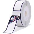 thumbnail image 1 of Thermal Label Paper Thermal Printing Paper Thermal Label Name Price Size Barcode Sticker Waterproof 1 Roll/5 Rolls Compatible with D11 Label Printer for Home Office Organization Supermarket, 1 of 8
