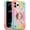 Rainbow Pink, variant on Compatible with iPhone 12/12 Pro Case 6.1 Inch with 360 Degree Rotate Ring Stand, Military Grade Drop Protection Heavy Duty Case 3 in 1 Protective Cover for iPhone 12/12 Pro. (Avocado)