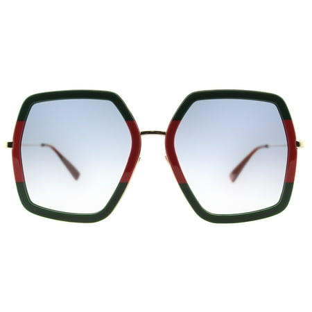gucci grey gradient square sunglasses
