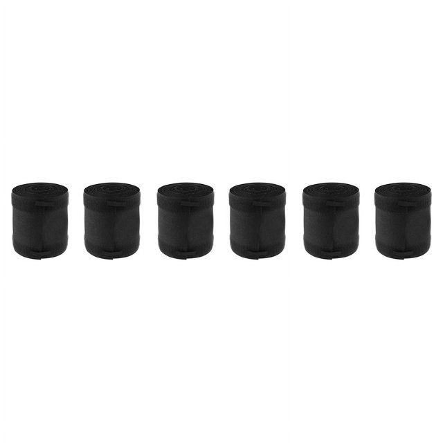 Tiras de sujeción para cables (paquete de 6) para proteger el suelo de los cables, 4 x 10 pulgadas