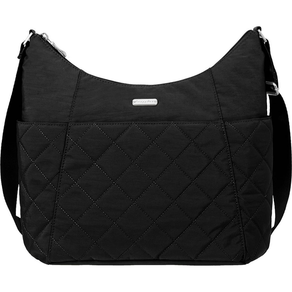 baggallini quilted nylon tote