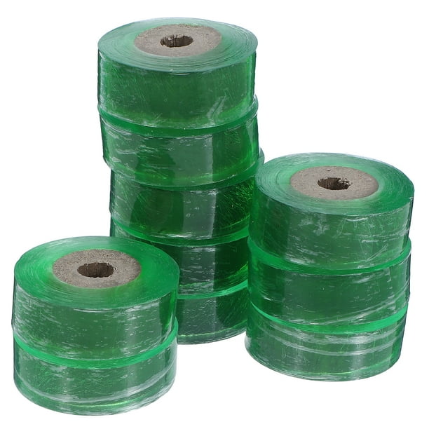 10pcs cinta de injerto profesional auto adhesivo Film floristería a prueba de humedad para la agricultura del paisaje (verde 2cm)