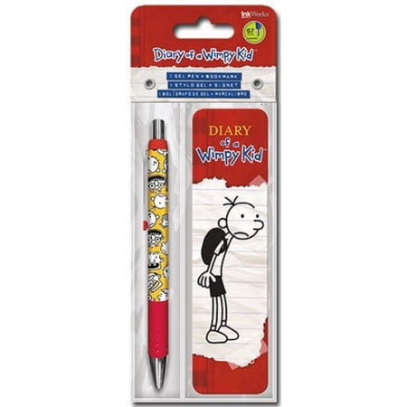 Inkworks Diary of a Wimpy Kid Gel Pens, Fine Point, 0.7 mm, Assorted Ink Colors