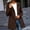 Brown, variant on Women Waterproof Lightweight Rain Jacket Active Outdoor Hooded Raincoat