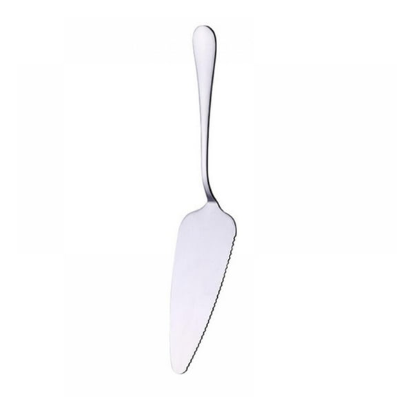 Pie Server Stainless Steel,Triangle Golden Toothed Cake Pie Pastry Server,Professional Dessert Server for Cake Cheese Pie Pizza Spatula Cake and More (Sliver)