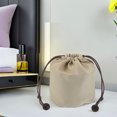 thumbnail image 4 of unbranded for Bucket Bags Reemplazo De Para Bucket En PU Beige Fácil De Limpiar Y Portátil, 4 of 8
