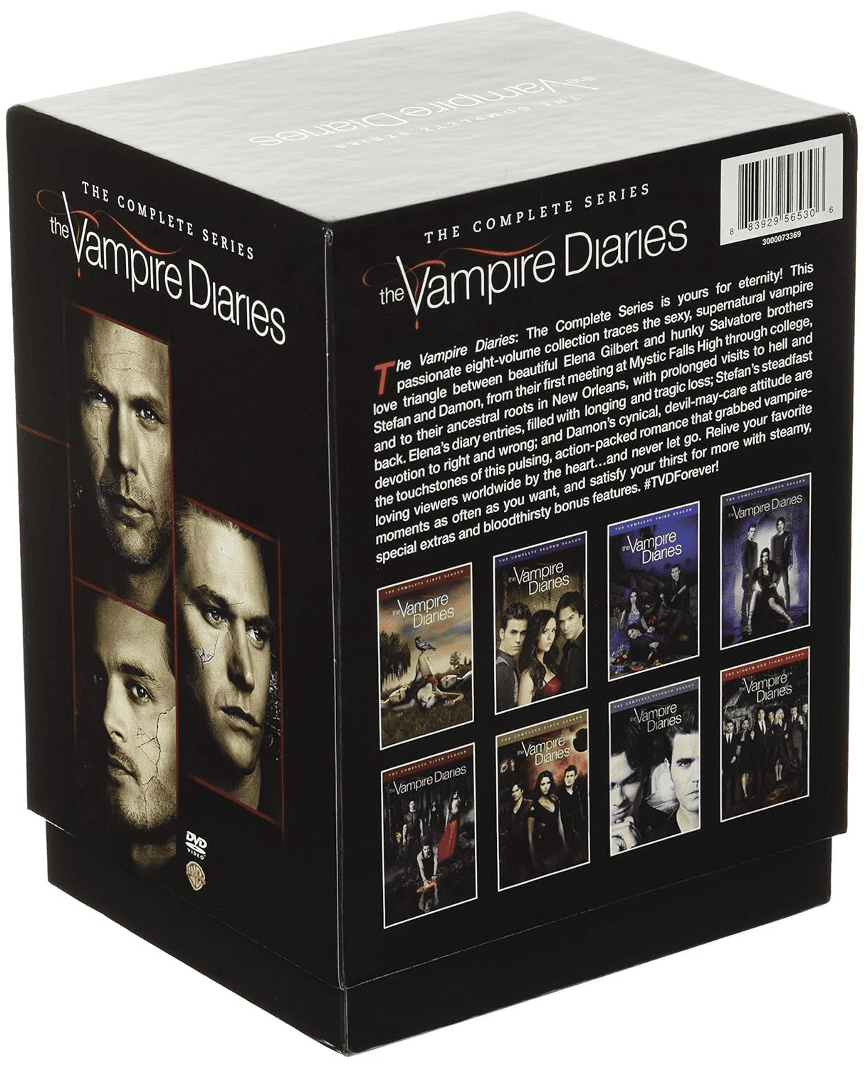 ヴァンパイアダイアリーズ COMPLETE DVD BOX The Vampire Diaries: Complete Series Seasons 1-8 (DVD, 2017, 38