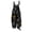 Black, variant on JULMCOMO Halloween Jumpsuits for Women Cotton Linen Pumpkin Cat Ghost Printed Spaghetti Strap Holiday Outfits Plus Size Loose Cute Print Jumpsuits Watermelon Red XL