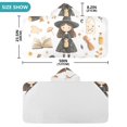 thumbnail image 4 of Yayeee Kids Hooded Towels Toddler Soft Absorbent Beach Bathing Wrap 50" x 23.5", Magical Halloween Girl, 4 of 5
