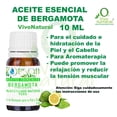 thumbnail image 3 of Bergamota Balance 4X 500 VIVONATURAL. 2 Shampoos Aceite de Bergamota 500 ml + Acondicionador Aceite de Bergamota 500 ml + Aceite Esencial de Bergamota 10 ml, 3 of 5
