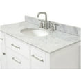 thumbnail image 5 of Ariel H043SCW2OVOGRY Bristol 43" Free Standing Single Oval Basin Vanity Set - Grey, 5 of 7