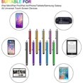 thumbnail image 5 of Lápiz óptico [paquete de 10] Lápiz óptico universal capacitivo para pantalla táctil para tabletas, iPad Mini, iPad Pro, iPad Air, teléfonos inteligentes, Samsung Galaxy - Varios, 5 of 5