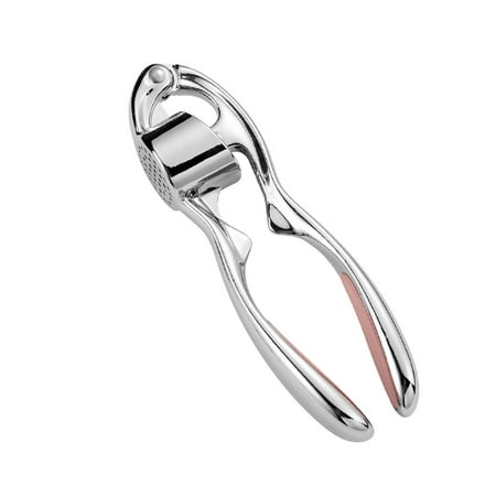 

Stainless Steel Garlic Press Crusher Squeezer Masher Home Kitchen Mincer Tool