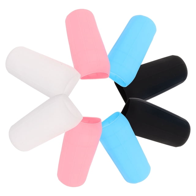 AURARMLET 8Ud Fundas Para Y Contenedores De Viaje Antiderrame Estirables Y Multicolor
