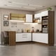 thumbnail image 2 of Madesa Gabinete de Cocina Integral Esquinero Completo 504 cm Glamy Rústico/Blanco 01, 2 of 10