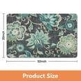 thumbnail image 4 of Modern Collection Non-Slip Floral Area Rug | Distinctive 20x32 inch Vintage Design | Perfectly Complements Living Room, Bathroom Decor, 4 of 5