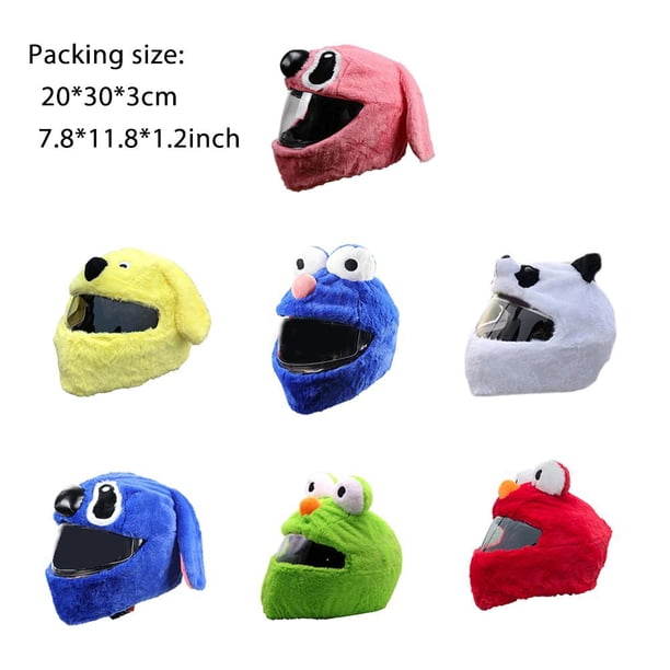 fur motorcycle helmet cover Squirrel So please be aware your country might have customs or duty fees when ordering internationally. ALLFRA Cute Furry Helmet Cover,