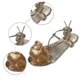 thumbnail image 5 of MKLEKYY Sandalias Planas de Verano para Mujer, Informales, Cómodas, Transpirables, Con Correa y Diseño Floral, Con Punta Abierta, para Caminar, Viajar y Salir., 5 of 5