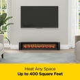 thumbnail image 5 of duraflame® Electric Fireplace Baseboard Heater, Black, 5 of 15