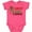 Vintage Hot Pink, variant on Inktastic Cutest Little Cookie Cute Christmas Gingerbread Man Boys or Girls Baby Bodysuit