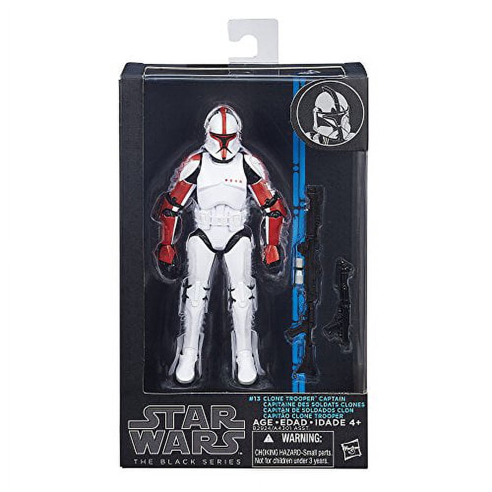 Star Wars Black Series 6-Inch Wave 8 Clone Trooper Captain Action Figure