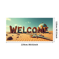 thumbnail image 2 of Colorful Large WELCOME Letter Backdrop Banner Party Decorations for Event Opening Ceremony Festival Celebration Gathering Photography Props, 2 of 7