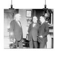 thumbnail image 2 of Print: Warren G. Harding, Wm. Boyce Thompson & Theo. Roosevelt, Jr., 2 of 4