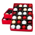 thumbnail image 6 of Santa's Bags Three Tray Drawer Style Ornament Storage, 6 of 9