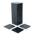 thumbnail image 5 of Plastic Interlocking Deck Tiles, 44 Pack Patio Deck Tiles, 12"x12" Square Waterproof Outdoor All Weather Use, Patio Decking Tiles For Poolside Balcony Backyard, Grey/Brown, 5 of 8