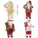 thumbnail image 4 of Figura de Papá Noel de pie de 16 pulgadas para Navidad, decoración para fiestas navideñas, decoración del hogar, 4 of 5