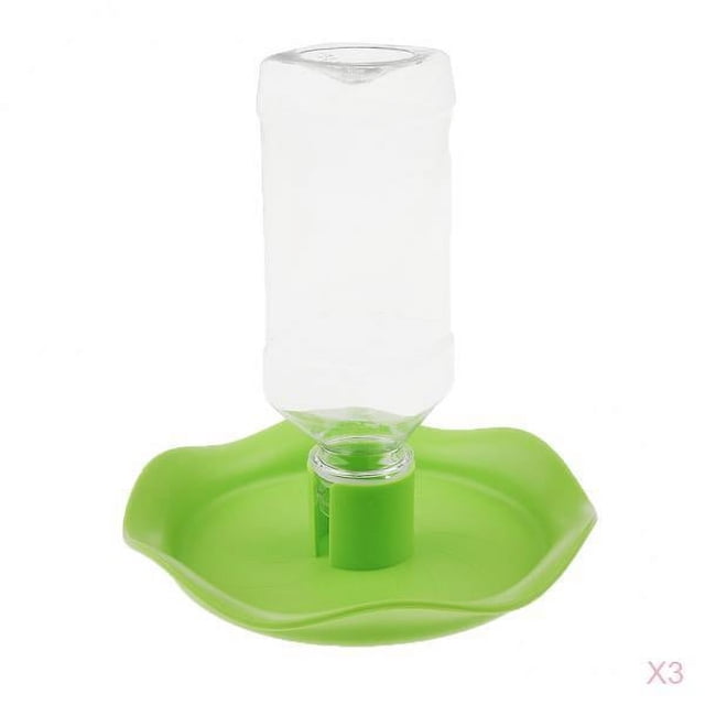 3 Uds Dispensador Automático De Agua Alimentador Para Mascotas Reptil Tortuga Lagarto Sunnimix Dispensador de agua de reptiles