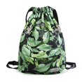 thumbnail image 1 of style 3 Mochila con cordón, bolso escolar ligero a la moda, deportes, Fitness, viajes, deportes al aire libre, paquete de bolsillo, 1 of 5