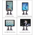 thumbnail image 2 of High-quality Tablet Holder, Adjustable Folding All-aluminum Solid Up To 13 Inches Tablet Holder-Space Grey, 2 of 6