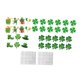 thumbnail image 2 of 36 piezas Pegatizas de pared de Día de San Patricio Pegatinas PVC Crafts Diy Crafts Damrock Wall Decals para la sala de estar del refrigerador, 2 of 9