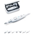 thumbnail image 1 of Beurer, MP42 11piece Professional Manicure Pedicure Nail Drill Kit 7 Attachm.Variable Speeds Electric Nail File Set Nails Care Tools For FootHand Storage Case, 1 of 4