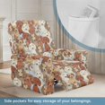 thumbnail image 4 of Renewold Dachshund Dog Stretch Recliner Cover Universal 4 Pieces Cute Dog Puppy Recliner Sofa Cover Stay in Place Furniture Protector Home Decor for Pets, Dogs, Cats, Kids, 4 of 8