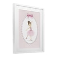 thumbnail image 2 of Stupell Industries Cottage Delicate Dance on Stripes White Framed Print Under Glass, 13 x 16, by Christine Simpson Art, 2 of 8