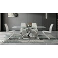 thumbnail image 5 of Newboti Furniture Marcus Horseshoe White Dining Chairs (Kit Of 2) 48025, 5 of 5