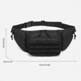 thumbnail image 2 of Riñonera Multifuncional Para Exteriores, Impermeable, Resistente Al Desgarro, Para Senderismo, Pesca, Deportes, Caza Advancent AP007819-03, 2 of 6